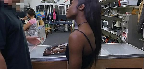  Ebony sells traditional mask and rammed